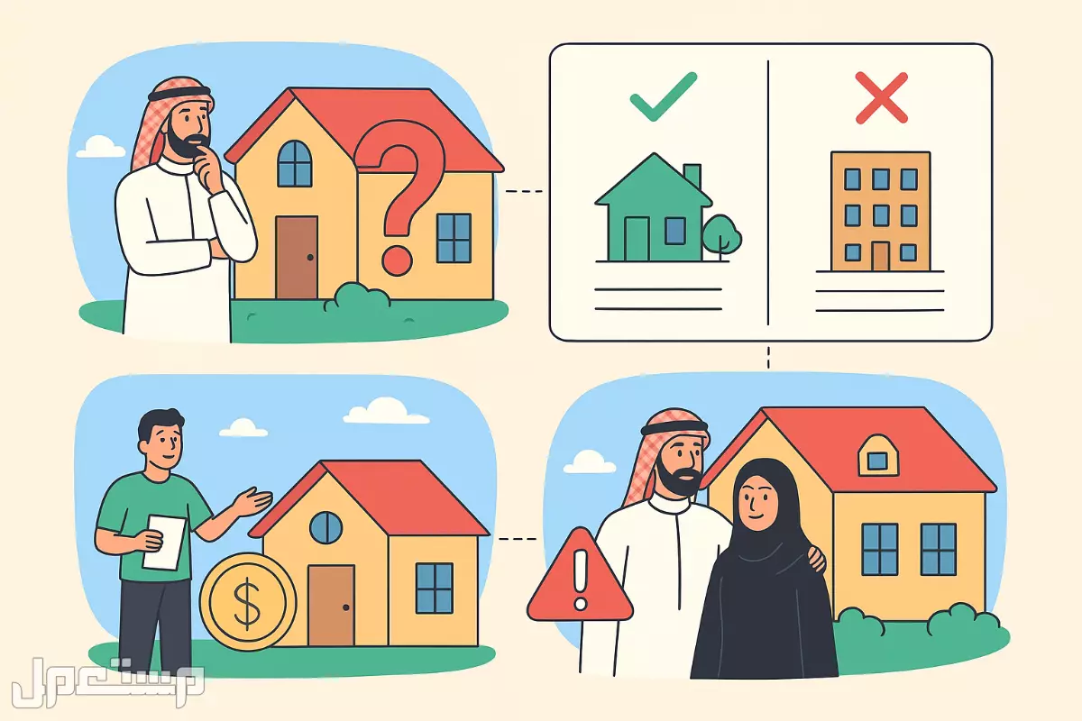 مزايا وعيوب شراء بيت مستعمل في السعودية..أيهما الأنسب لك مزايا وعيوب شراء بيت مستعمل في السعودية