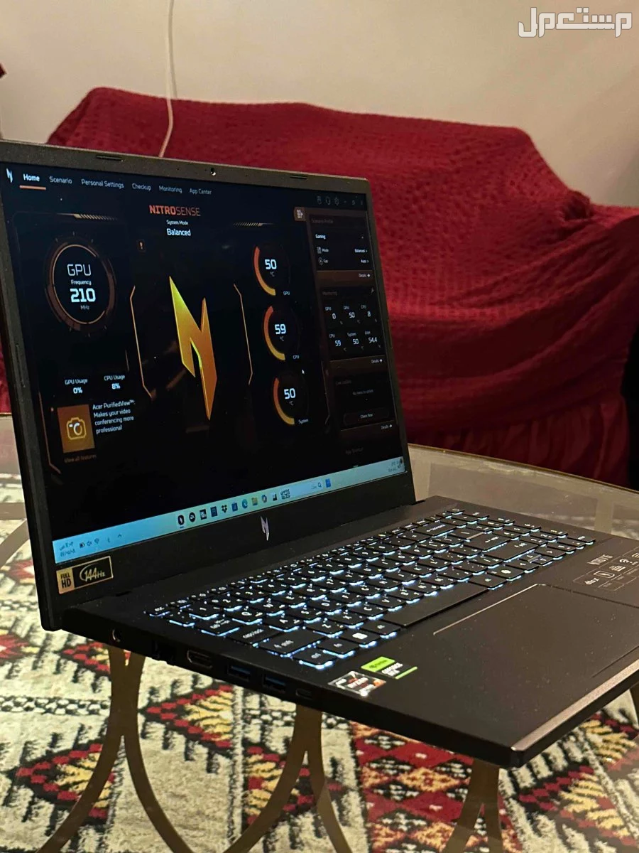 لابتوب acer nitro V بمواصفات عالية