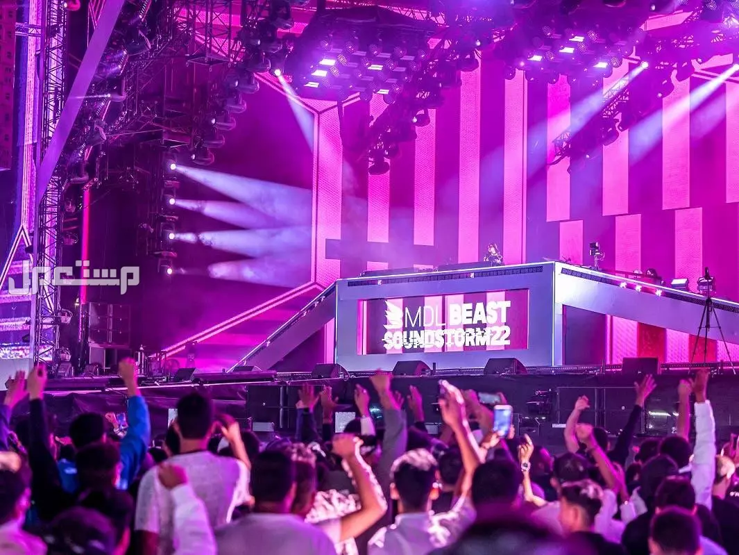 جدول مواعيد حفلات ساوند ستورم 2025 في الرياض وأسعار التذاكر ميدل بيست ساوند ستورم 2025 في الرياض
