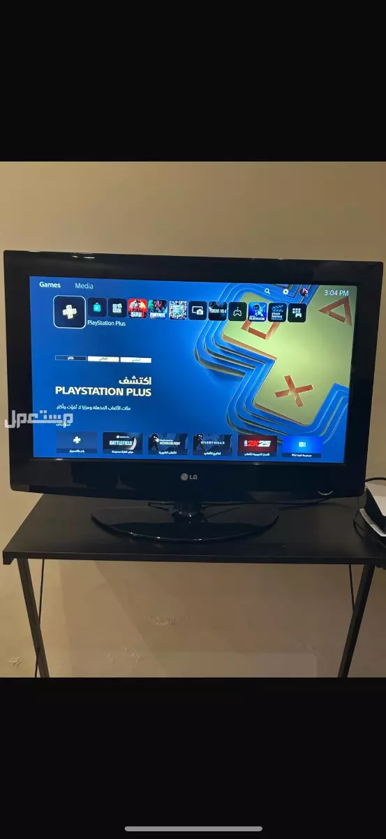 شاشة تلفاز LG  23 بوصة مع الريموت للبيع
