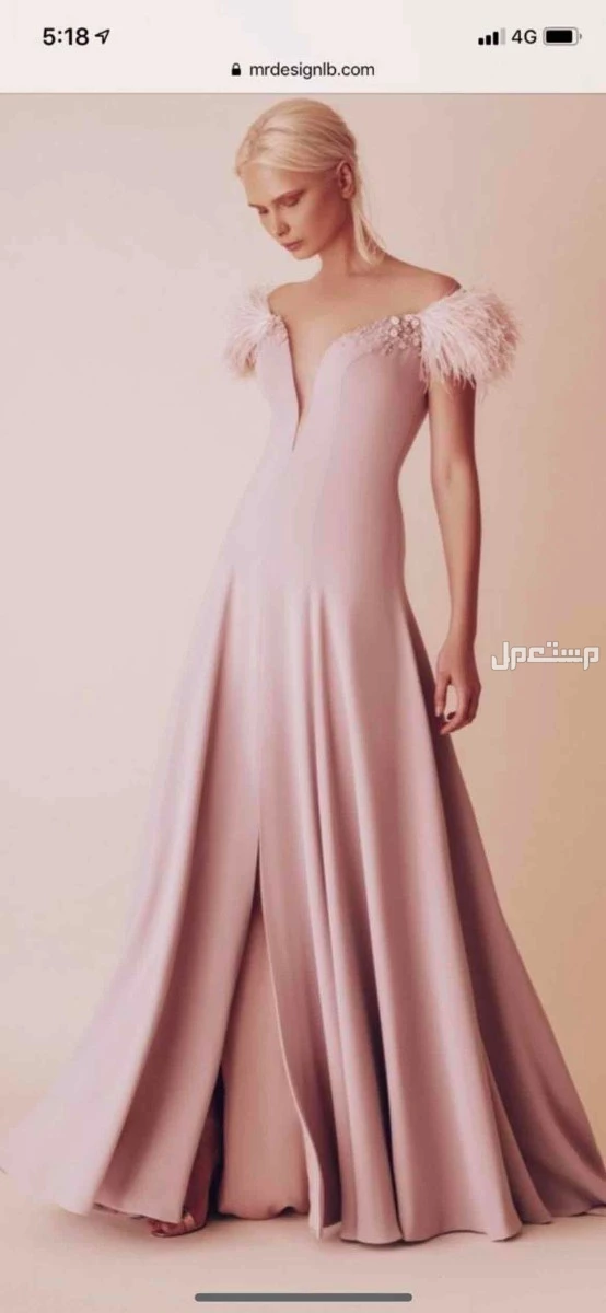 للبيع فستان من المصمم اللبناني gatti nolli couture