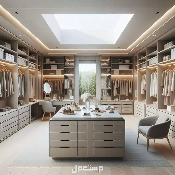 أجمل أشكال دريسنج روم مودرن 2026.. المقاسات بالصور أشكال دريسنج روم مودرن 2026