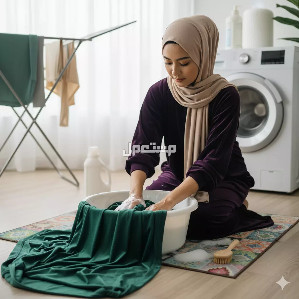 دليل غسل الستائر في المنزل.. أفضل 4 طرق بالصور والخطوات كيفية تنظيف الستائر القطيفة من البقع