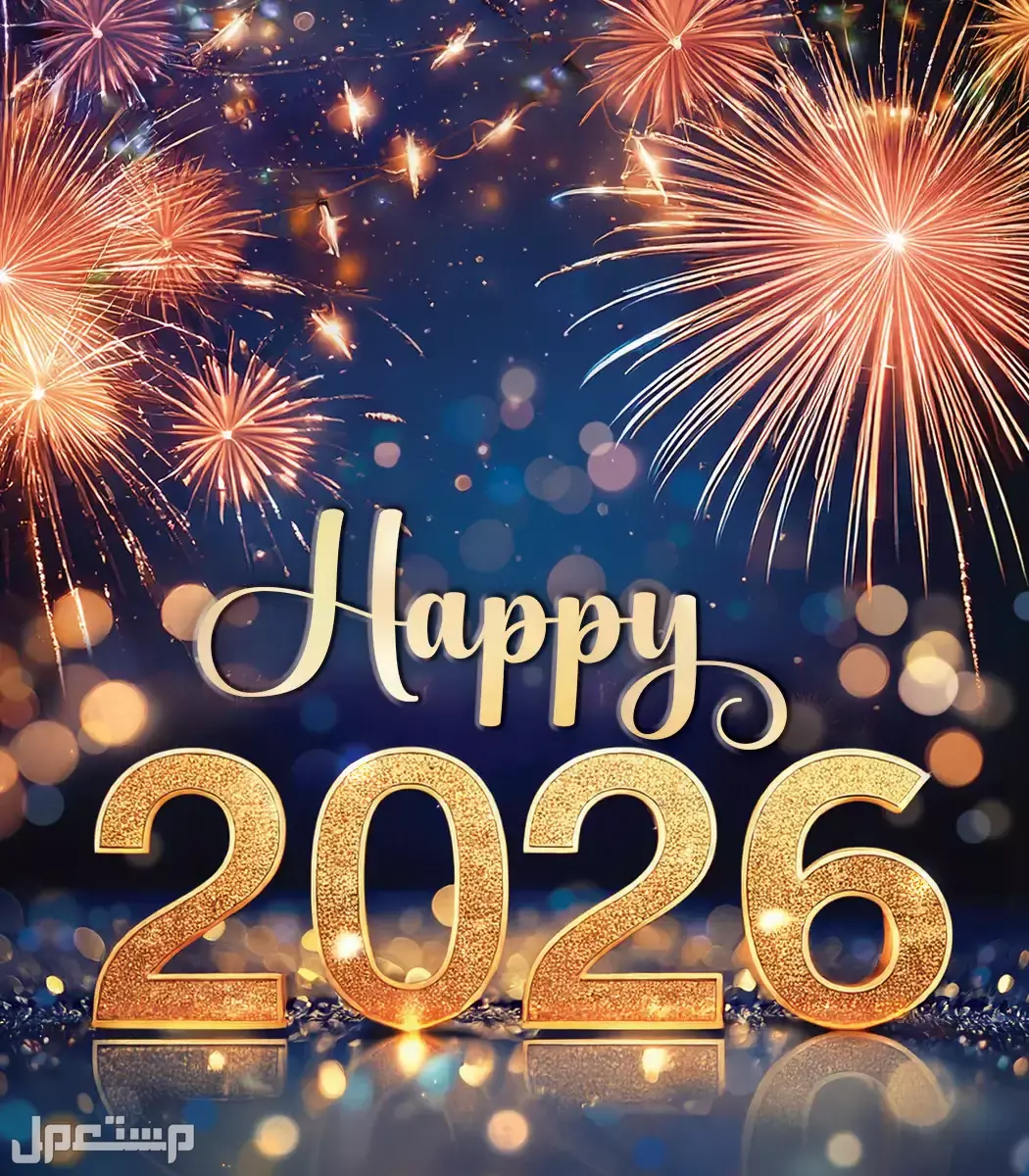 أجمل رسائل تهنئة بالسنة الجديدة 2026: عبارات تهاني رأس السنة عبارات تهنئة السنة الجديدة 2026
