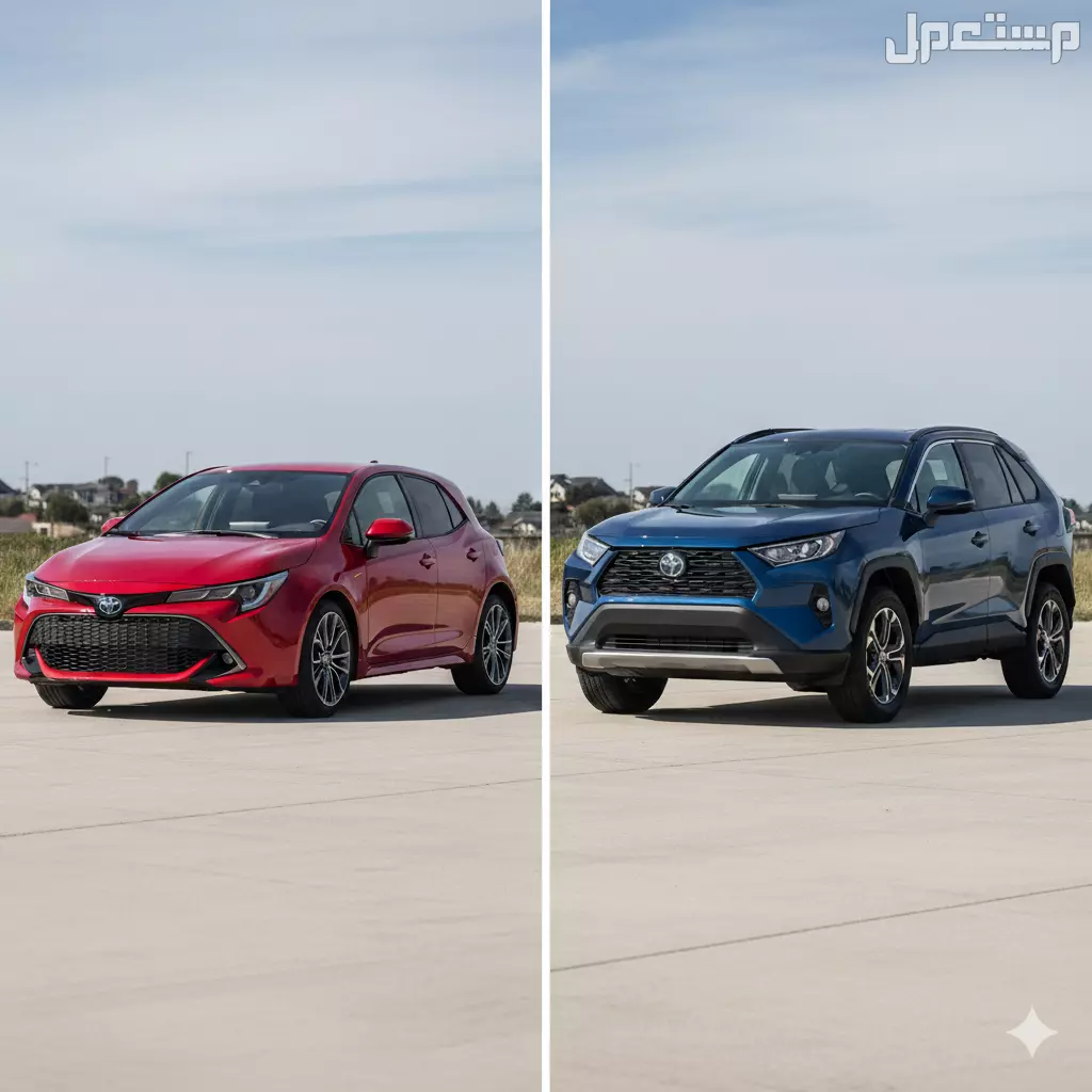 أفضل سيارات تويوتا هاتشباك 2026 بالأسعار والصور الفرق بين سيارات هاتشباك وSUV