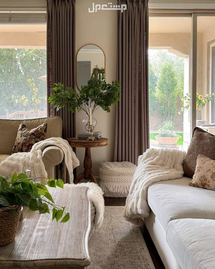 أفضل ديكور المنزل لاستقبال شتاء 2026.. ديكورات دافئة بأقل التكاليف (صور) ديكور المنزل لاستقبال شتاء 2026