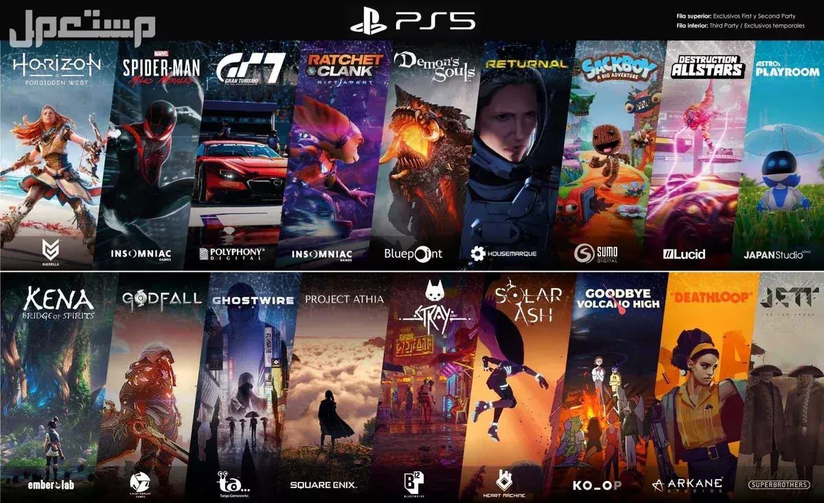 أفضل ألعاب بلاي ستيشن 5 لعام 2026.. ما هي ألعاب PS5 المنتظرة؟ ما هي أفضل 10 ألعاب بلاي ستيشن 5