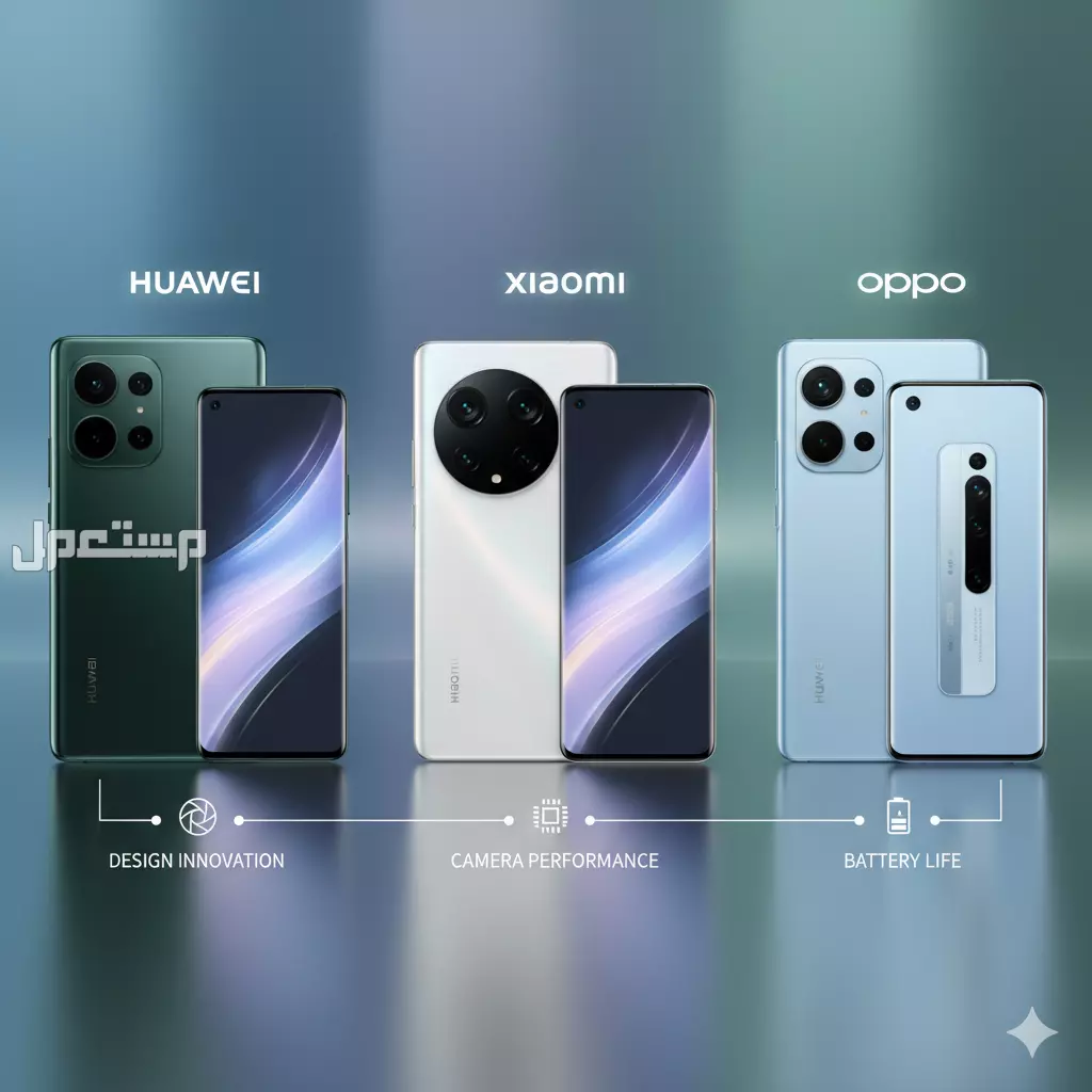 أيهما أفضل شاومي أم هواوي أم أوبو؟.. مقارنة لأفضل الهواتف 2026 ما هو أفضل هاتف هواوي أم شاومي أم أوبو؟