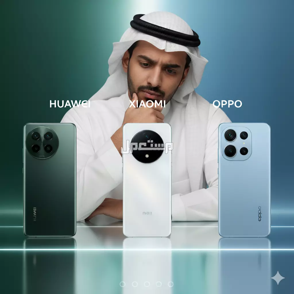 أيهما أفضل شاومي أم هواوي أم أوبو؟.. مقارنة لأفضل الهواتف 2026 أيهما أفضل شاومي أم هواوي أم أوبو؟
