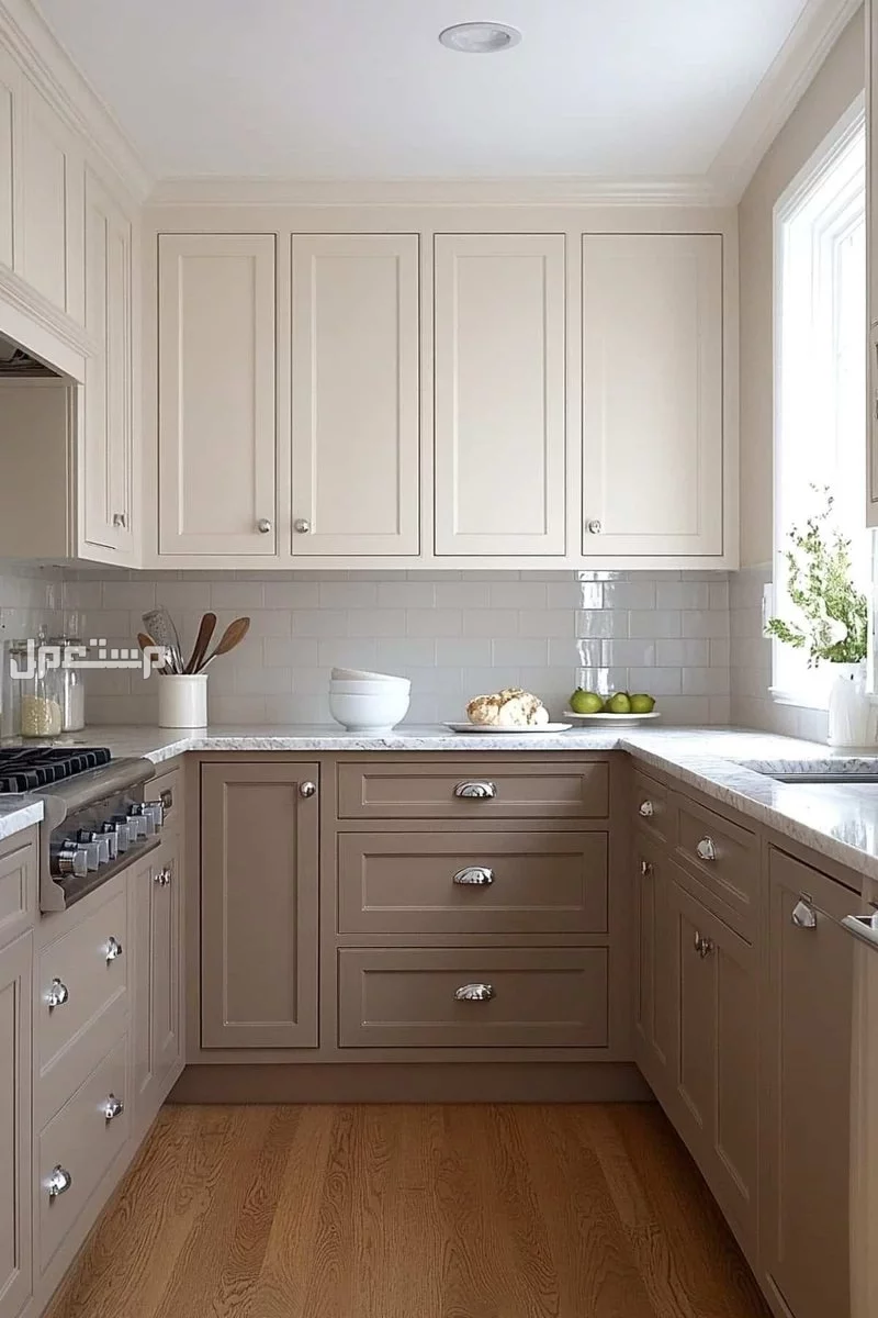 أفضل ألوان خزائن المطبخ في 2026.. تعرف على أحدث صيحة في الألوان (صور) ألوان مطبخ حديث