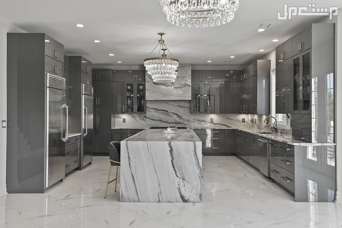 أحدث الألوان في مطابخ الألوميتال.. دليلك لعام 2026 ألوان مطابخ ألوميتال فخمة 2026