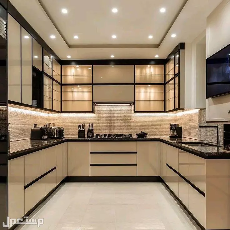 أفضل أشكال ديكورات مطابخ كلادينج مودرن 2026 مطبخ كلادينج حديث