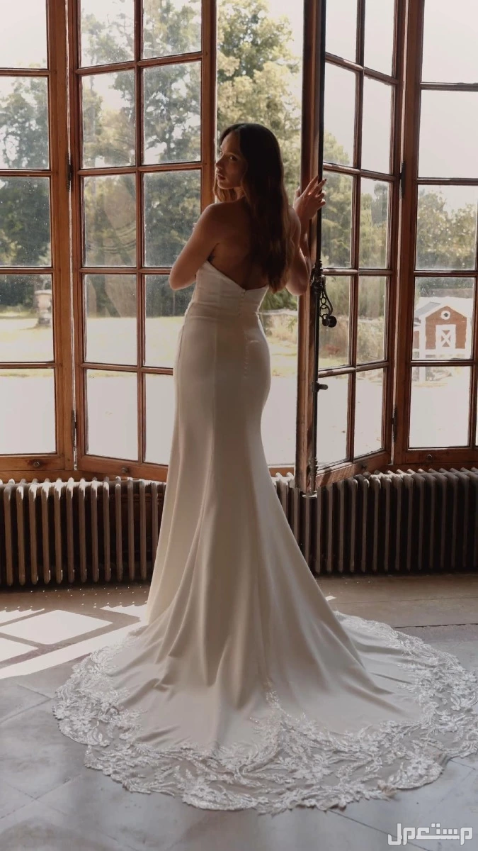 أفضل أنواع أقمشة فساتين الزفاف واسمائها بالصور 2026 صور قماش الفساتين الفاخرة