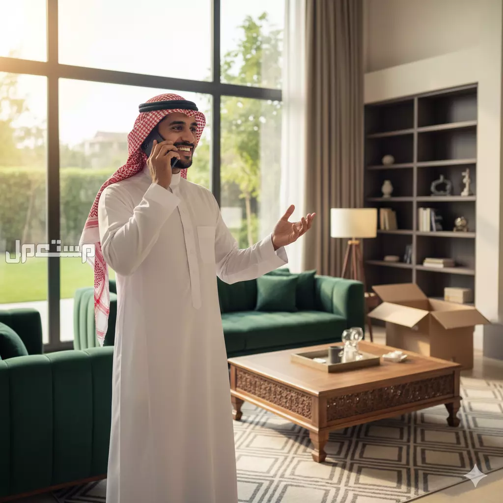 أفضل عبارات دعوة عشاء منزل جديد 2026 مميزة.. وش تقول؟ رجل يدعو صديقه إلى عزيمة عشاء في منزله الجديد