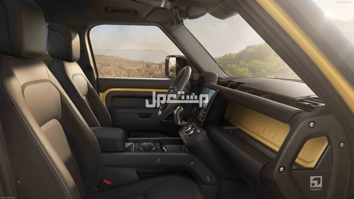 سعر لاندروفر ديفندر 2026 مع المواصفات والصور مقصورة لاندروفر ديفندر 2026