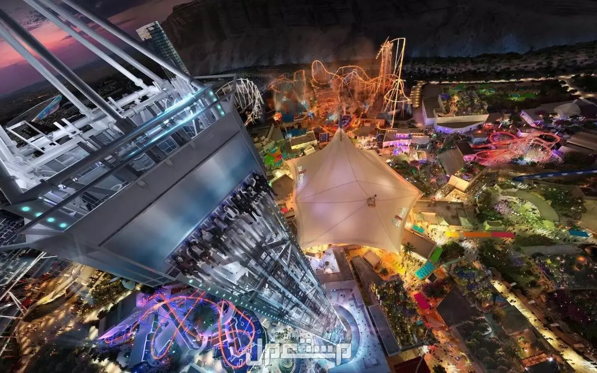 موعد افتتاح متنزه six flags بالسعودية 2025 واسعار التذاكر مدينة ألعاب القدية