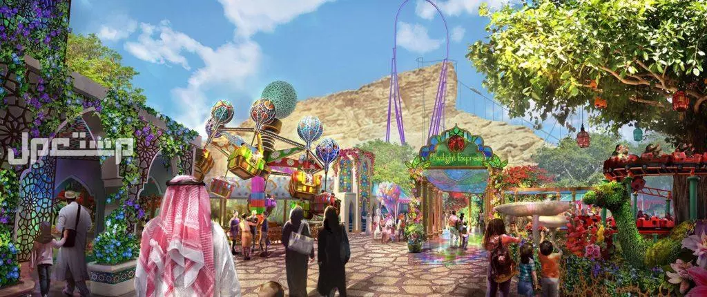 موعد افتتاح متنزه six flags بالسعودية 2025 واسعار التذاكر افتتاح مدينة الألعاب six flags