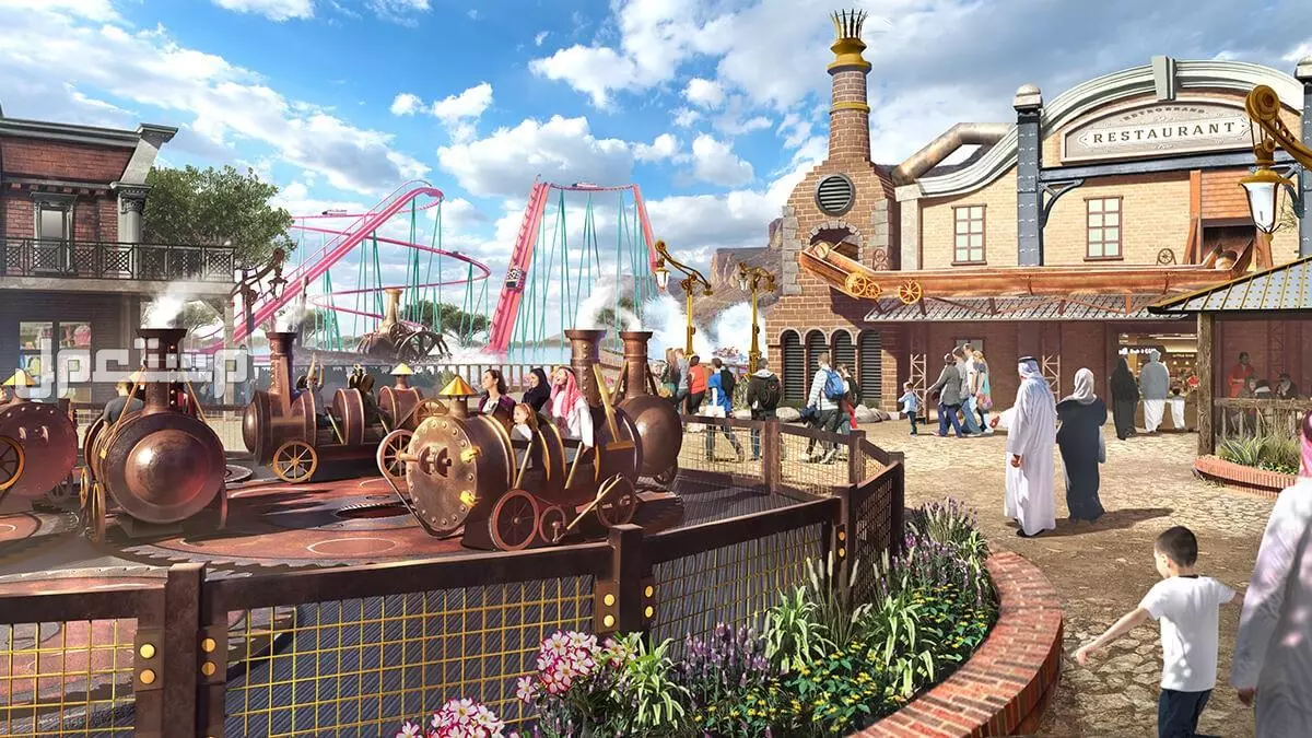 موعد افتتاح متنزه six flags بالسعودية 2025 واسعار التذاكر تصميم six flags qadiyya