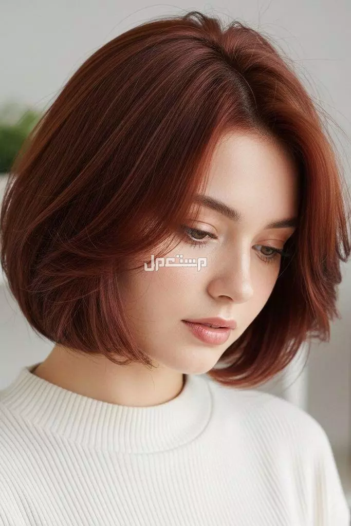 أحدث 10 صبغات الشعر المناسبة لكل وجه 2026 بالصور صبغات الشعر للوجه البيضاوي