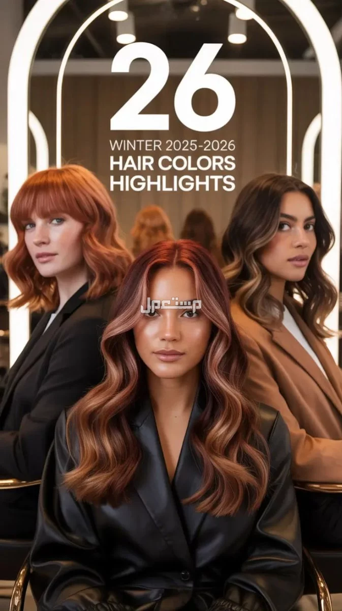 أحدث 10 صبغات الشعر المناسبة لكل وجه 2026 بالصور ما هو لون الشعر لعام 2026