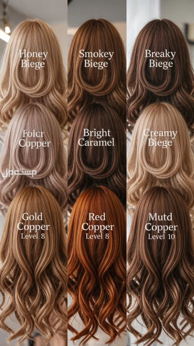 أحدث 10 صبغات الشعر المناسبة لكل وجه 2026 بالصور