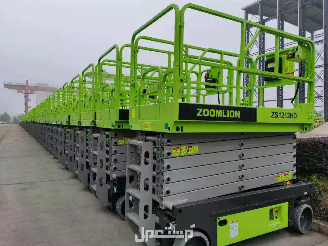 سيزر لفت للإيجار جميع المقاسات _ من 6مترال 22منر ديزل و كهرباء موديل حديث 2025 مع تيوفي متكامل و ارامكو في الرياض الدمام مكة المدينة جدة رافعات مقصية سيزر لفتات سيزرات لفت