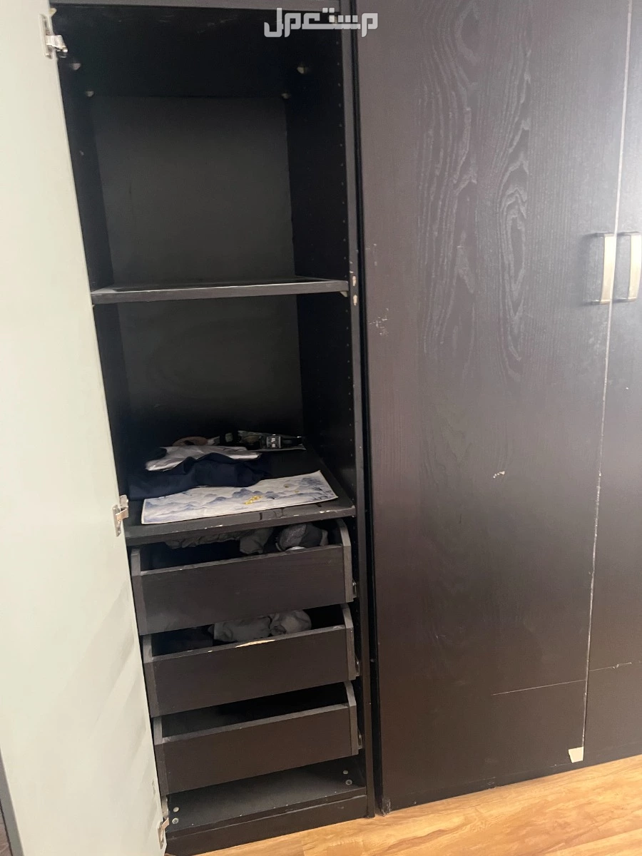 غرفة نوم كاملة مع مرتبة من ايكيا كما في الصور