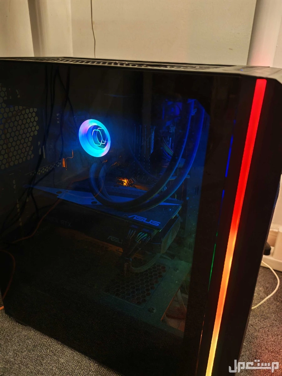 تجميعة PC قوية (i7-9700K) للبيع - (بدون كرت وتخزين) - شغل نظيف