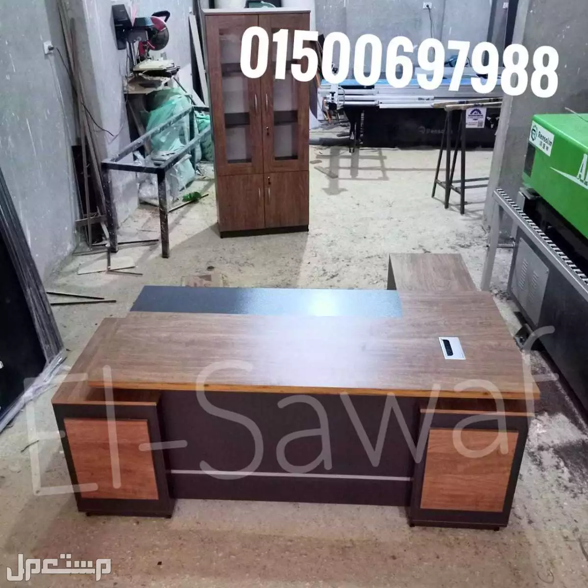 مكتب مدير خشب mdfاسباني مستورد مكاتب مديرين مكاتب مودرن manager office اثاث مكتبي