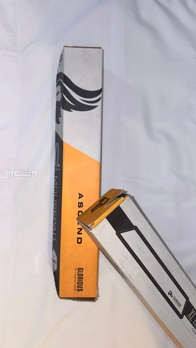 ماوس باد قلورياس ابيض و اسود XL