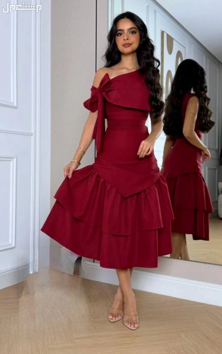 فستان العيد الفاخر ومميز جديدنا الأصلي مستورد