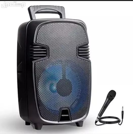 سماعة مكبر صوت بلوتوث مضيئة مع مايك وريموت متوفرة للطلب لكل المدن والتوصيل والشحن مجانا