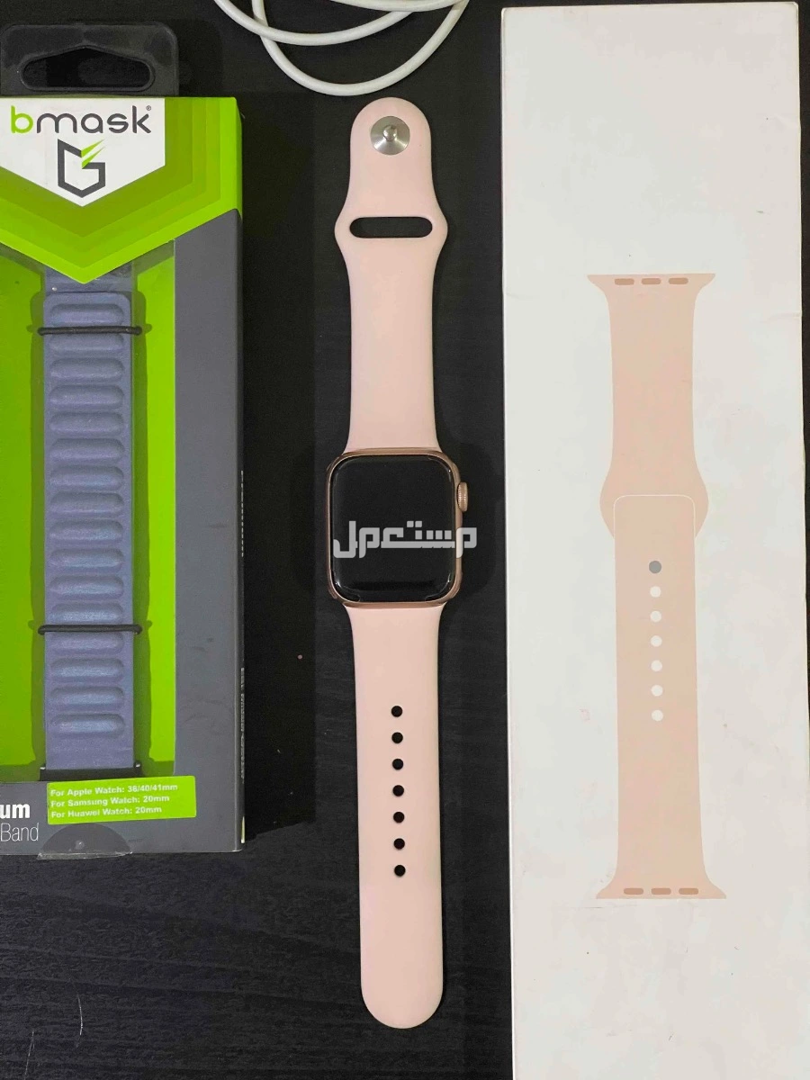 ساعة ابل إصدار SE الاول مقاس 40mm وردي