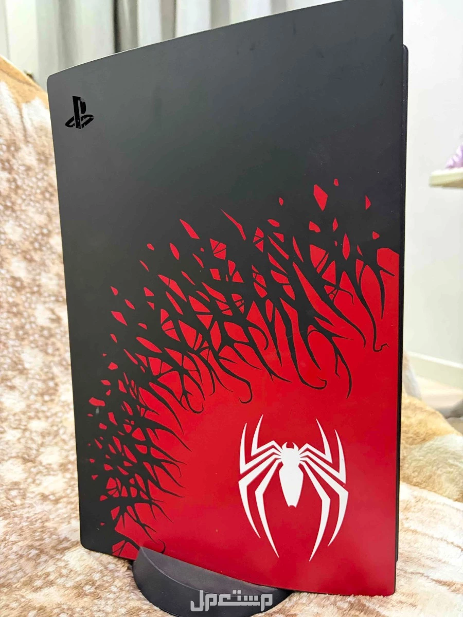جهاز PS5 بلايستيشن 5 ( الاصدار المحدود نسخة سبايدر مان )